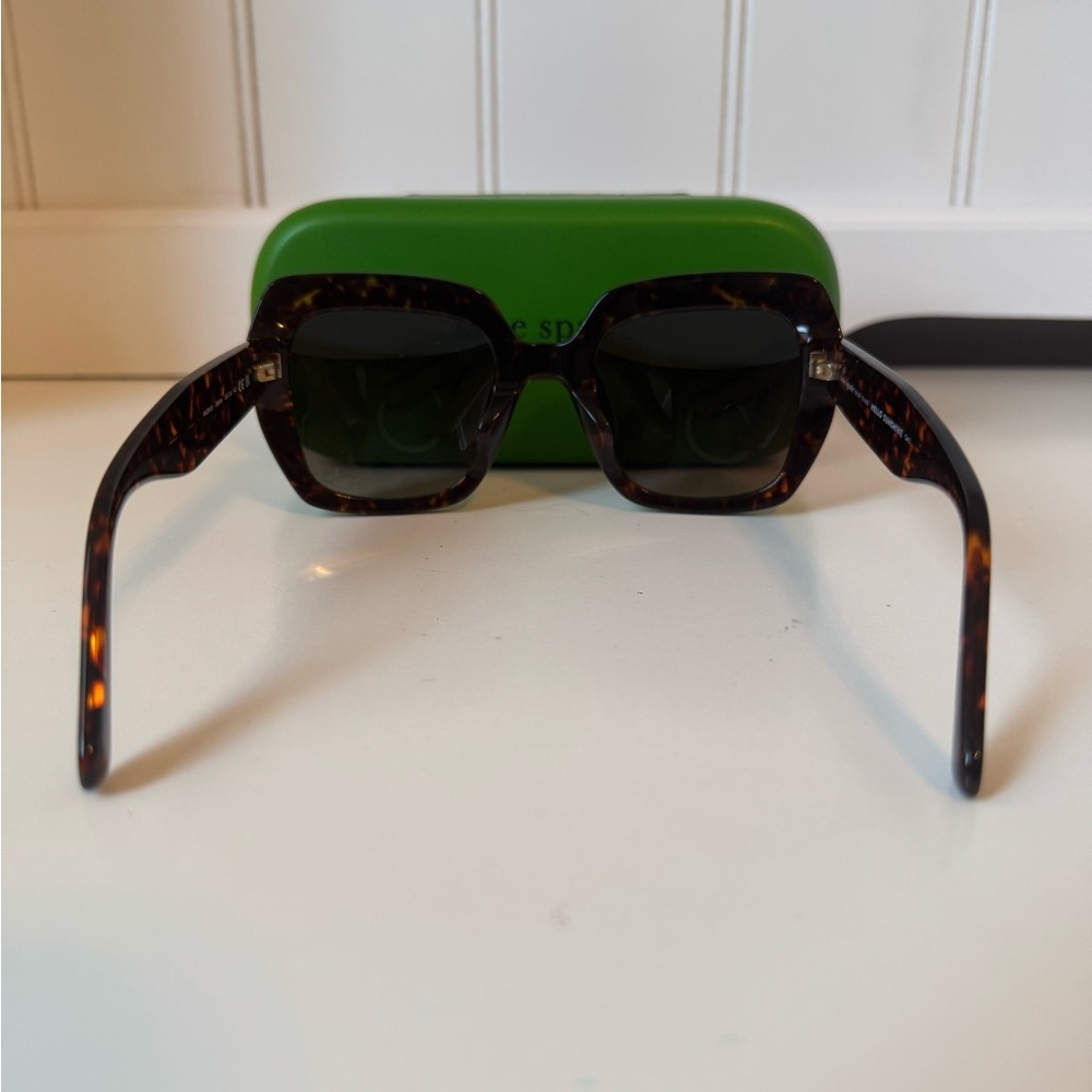 Kate Spade Women’s Naomi Brown Square Sunglasses with Case - Picture 3 of 7